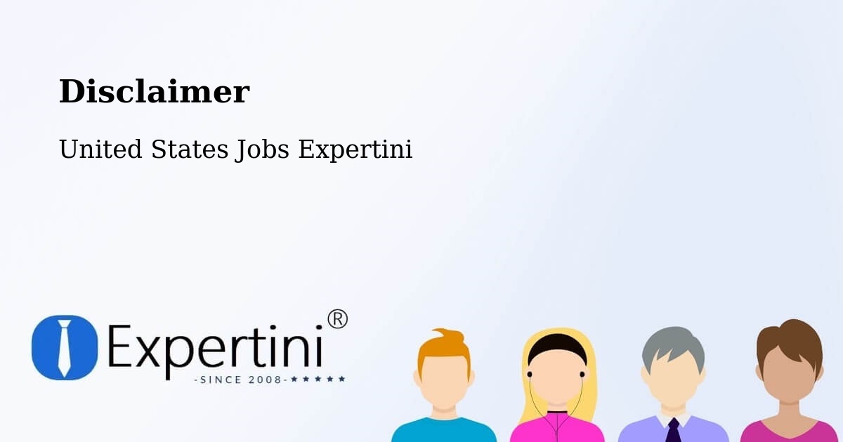 Disclaimer – Sidney - United States Jobs Expertini