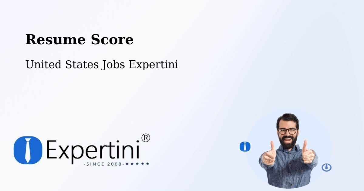 Resume Score & Job Description Match Tool – Sidney - United States Jobs Expertini